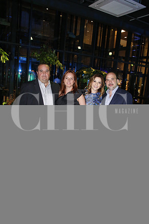 Alejandro Villarreal, Lorena Vega de Villarreal, Cynthia Villarreal de González y Rolando González