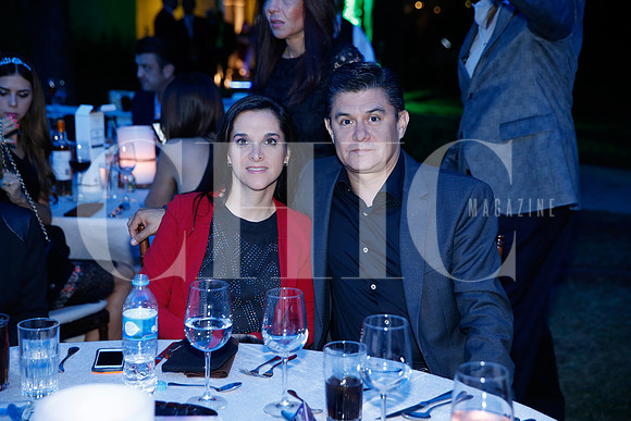 Cristina Pena de Rhon y Raúl Rhon