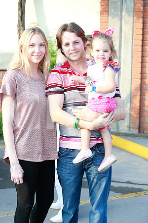 Sofía González, Marcelo Gutiérrez y Sofía Gutiérrez
