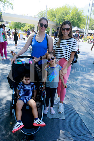 Claudia Meléndez, Karen Audifred, Roy Maya y Elisa Parada
