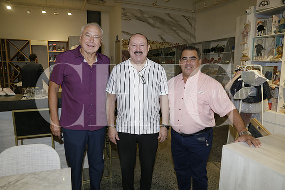 José Luis Michel, Ricardo López y Rubén González