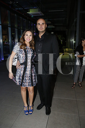 Mariel Pimentel y Sergio Elizondo