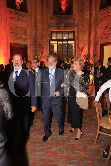 Marco Antonio Slim, Patrick Slim, Soumaya Romero, Carlos Slim y Mercedes Sanchez Navarro 1