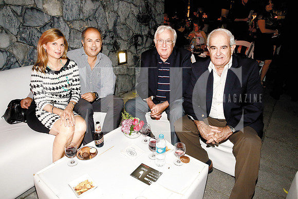Belinda Zambrano, Eduardo Zambrano, Luis Galán y Ricardo Guzmán Benavides