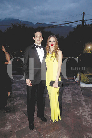 Sergio Valdés y Mariana Rodríguez