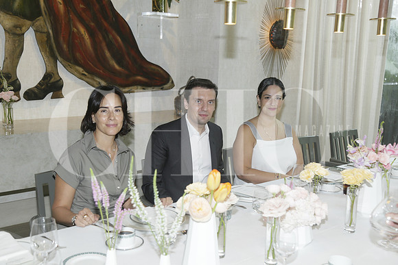 Luisa Fontes, Hasan Halilovic y Mimis González
