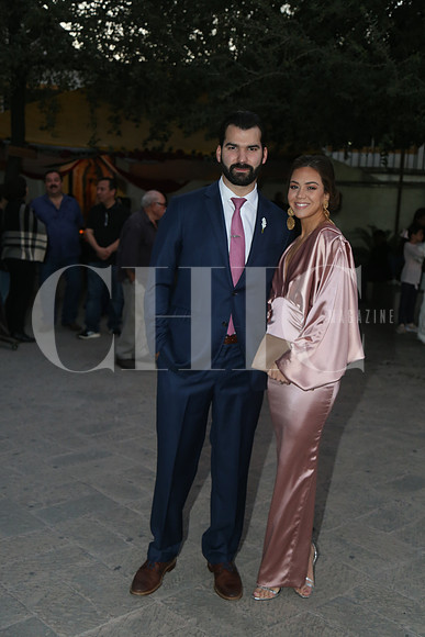 DIego Villarreal y Cristina Cantu
