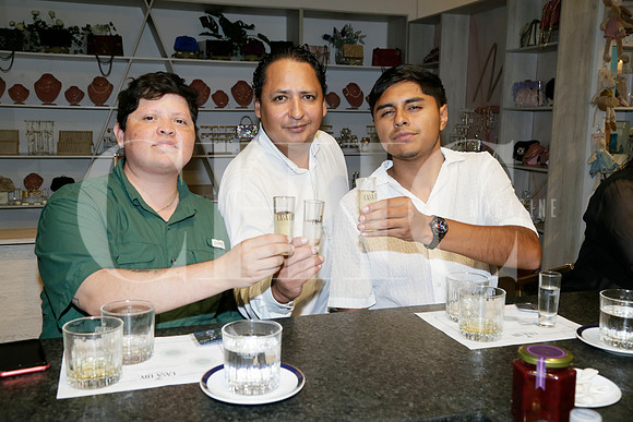 Sak Puente, Mario Cerda y Daniel Hof