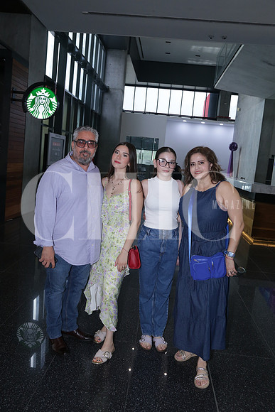 Alberto Sánchez, Sara Sánchez, Tamara Sánchez y Guisella Martínez 1