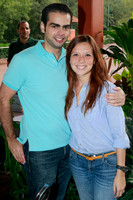Adrián Villarreal y Fernanda García