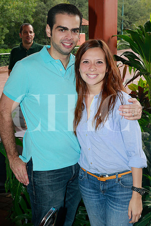 Adrián Villarreal y Fernanda García