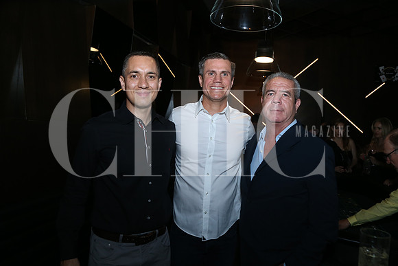 César Anaya, Enriqyue Meade y Arturo Meaede