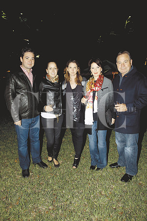 José Antonio Rivero, Sara de Rivero, María Rivero, Guadalupe González de Rivero y José Antonio Rivero Larrea