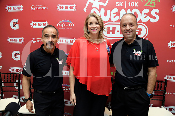 Arturo González, Elke González y Luis Enrique Montenegro