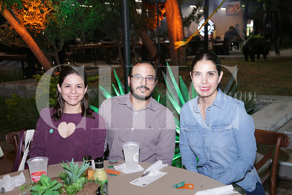 Ana Varela, Daniel García y Citlaly González 1
