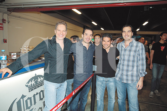 Alberto Santos, Sergio Gutiérrez, Pedro Kalifa y Adrián Frías