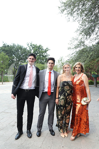 Alberto Sojo, Andrés Obeso, Lorenza Sojo y Claudia Martínez de Sojo 1