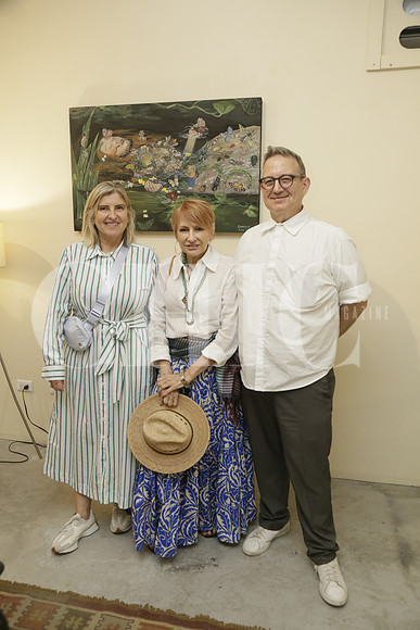 Marcela Odriozola, Rosina Ramón y Rodrígo Odriozola