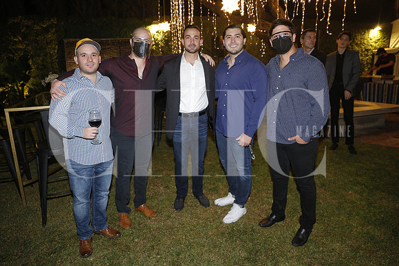 Marcelo Martínez, Santana Treviño, Juan Castro, Alejandro Rodríguez y Johnny Treviño (3)