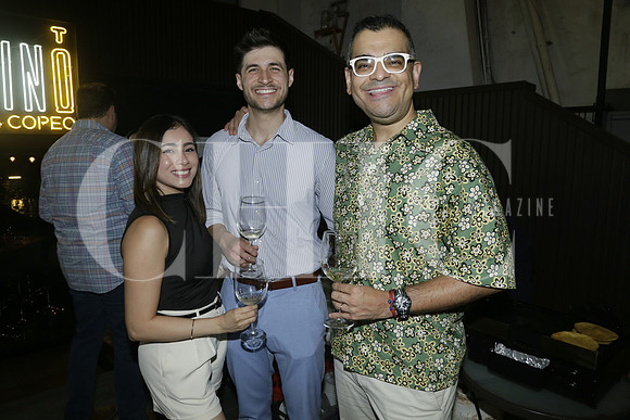 Paola Gutíerrez, Alexis Valdez y Sergio Villarreal