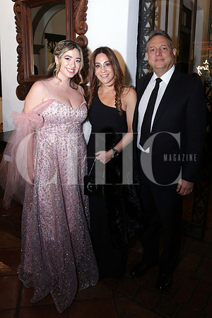 Marian Fayad, Maria Elena Dominguez y Felipe Hernandez 1