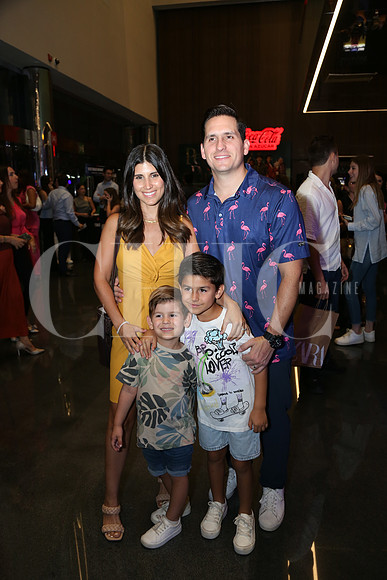Claudia sada, Eric Elizondo, Emilio Elizondo y Fede Elizondo