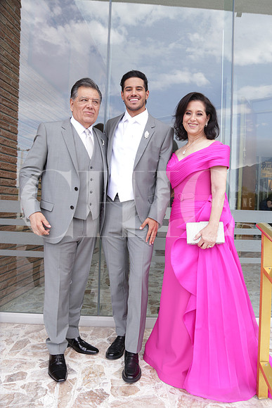 Felix Martínez, Jesús Martínez y Evelyn Morelos 2