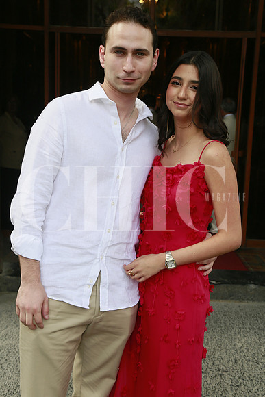 Rodrigo Gallegos y Paulina Oliva
