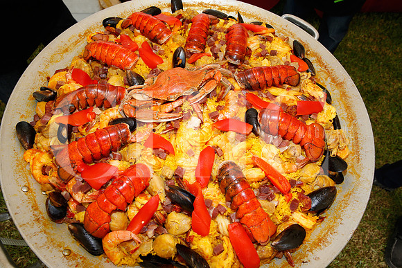 Paella de Alfonso y Rubén