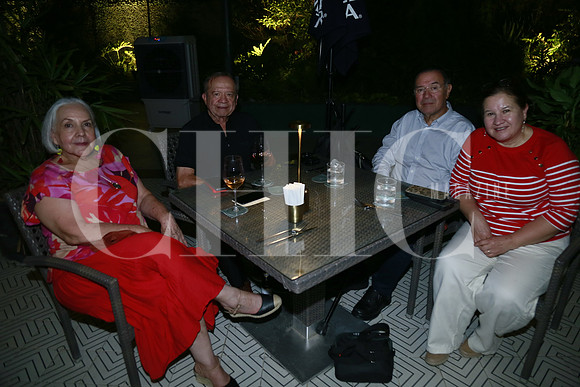 Delia Moraila, Jaime Félix, José Francisco Román y Leticia del Río (2)