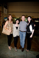 Sara Riojas, Érika Elizondo, Óscar Villarreal y Aurelia González