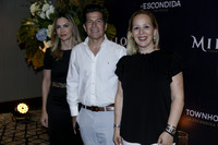 Ana Cecila Saldaña, Agapito Garza y Adriana Sepulveda