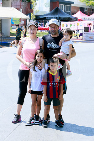 Cynthia Chávez, Pedro Gutíerrez, Isabela Gutíerrez, Emma Gutíerrez y Pedro Gutíerrez