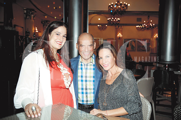 Mimi González, Alberto Villarreal y Paty Rangel