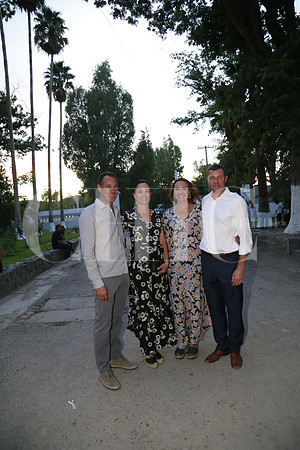 Daniel Milmo, Rocío Llanos de Milmo, Claudia Macías de Milmo y Brandon Milmo-2