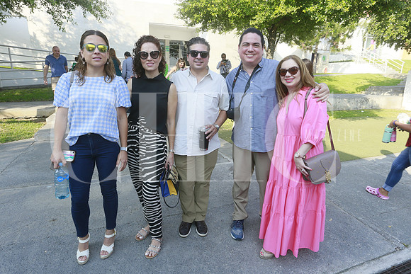 Melissa González, Titi González, Fernando Gutíerrez, Alejandro Mendez y Bety Mancillas