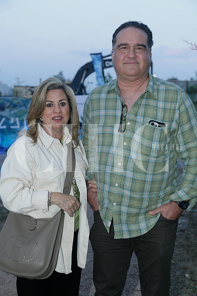 Gina Pederzini y Jorge Treviño