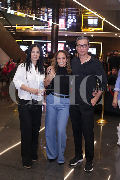 Rebeca Solano, Liliana Montemayor y Julio Salas 1