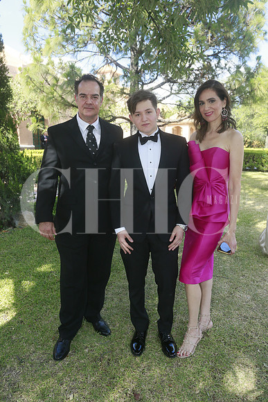 Raul Pruneda, Patricio Pruneda e Ivonne Cebrian de Pruneda