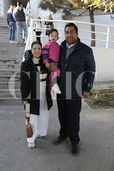 Marcela Palma, Paolo Cortes y Hector Cortes 2