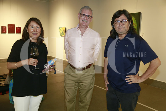 Angeles Favela, Demetrio Velasco y Luciano Campos