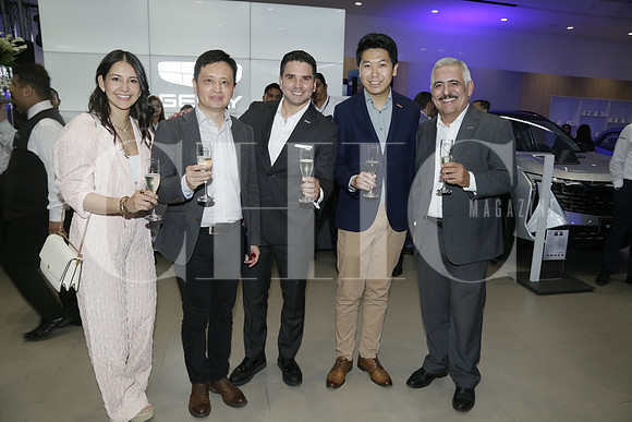 María Jurado, Tony Chi, Alfredo Villanueva, Shichuan Zhufu y Felipe Treviño (2)