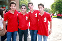 Mauricio Saro, Alejandro Guevara, Fernando Elizondo y José Andrés González