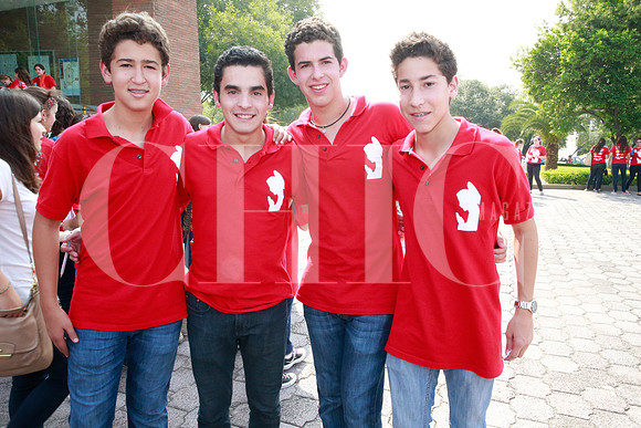 Mauricio Saro, Alejandro Guevara, Fernando Elizondo y José Andrés González