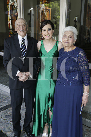 Jesus Antonio Peña, Brenda Peña y Martha Gallegos