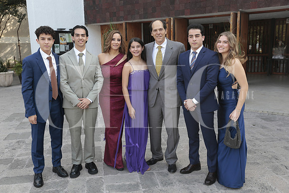 Joaquin Lozano, Marcelo Lozano, Barbara Mendez, Barbara Lozano, Hernan Lozano, Sebastian Lozano y Mariana Peña 2
