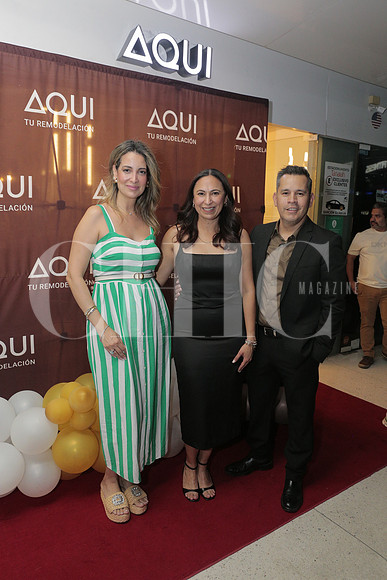 Priscila Elizondo, Cecilia Morales y Rolando Juarez 5