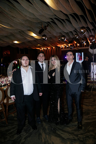 Mijail Garza, Elias Cazola, Jean Cazola y Angela Garza (3)
