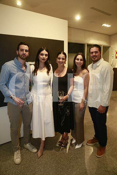 Nasri Andonie, Mariana Garza, Ana Paula Garza, Lucila Maldonado y Sebastian Fernández (3)