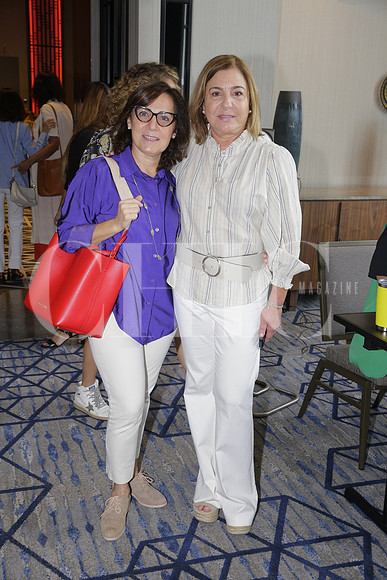 Cecilia Garza Zambrano y Cristina Canavati